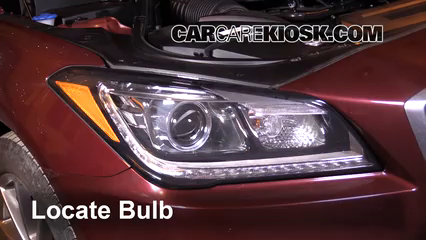2016 Hyundai Genesis 3.8 3.8L V6 Lights Parking Light (replace bulb)